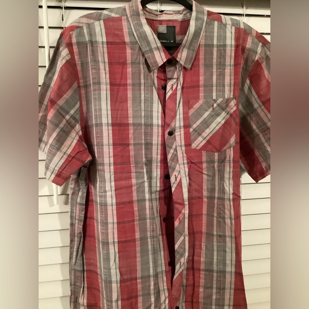 O’Neil MENS XXL Short Sleeve Button Up Shirt
